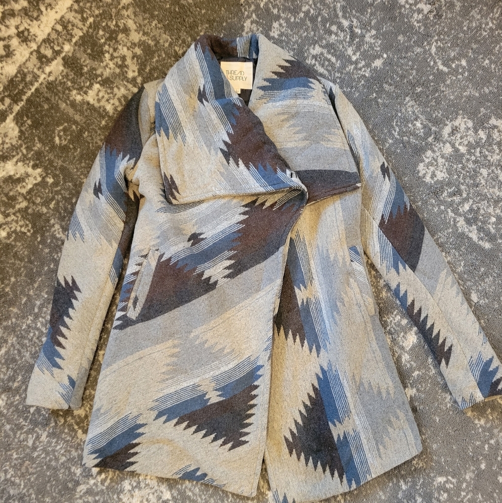 Thread & supply Aztec coat